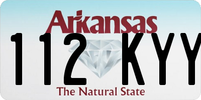 AR license plate 112KYY