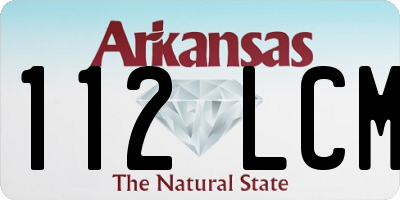 AR license plate 112LCM