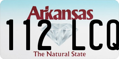 AR license plate 112LCQ