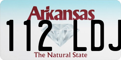 AR license plate 112LDJ