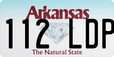 AR license plate 112LDP