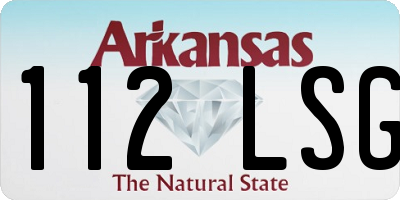 AR license plate 112LSG
