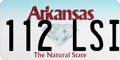 AR license plate 112LSI