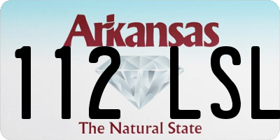 AR license plate 112LSL