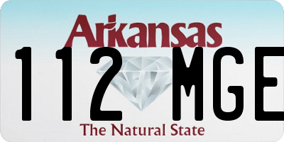 AR license plate 112MGE