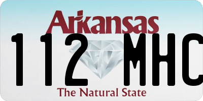 AR license plate 112MHC