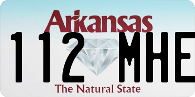 AR license plate 112MHE