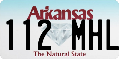 AR license plate 112MHL