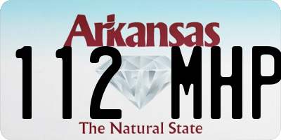 AR license plate 112MHP