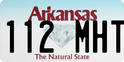 AR license plate 112MHT