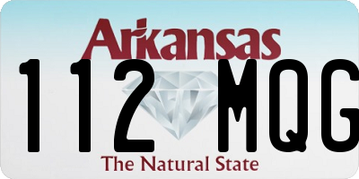 AR license plate 112MQG