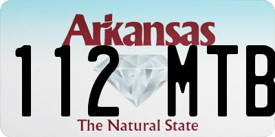 AR license plate 112MTB