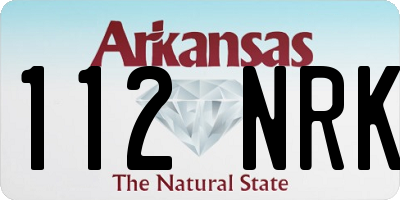 AR license plate 112NRK