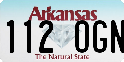 AR license plate 112OGN