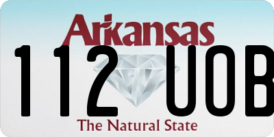 AR license plate 112UOB