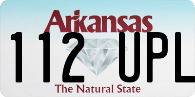 AR license plate 112UPL
