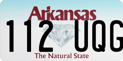 AR license plate 112UQG