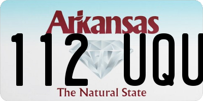 AR license plate 112UQU