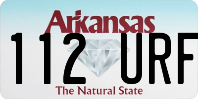 AR license plate 112URF