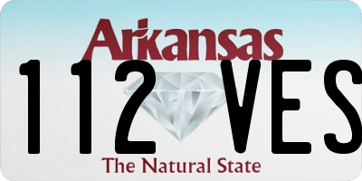 AR license plate 112VES