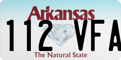 AR license plate 112VFA