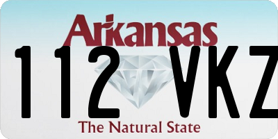 AR license plate 112VKZ
