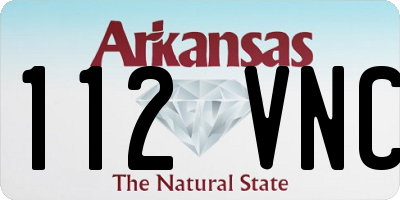 AR license plate 112VNC