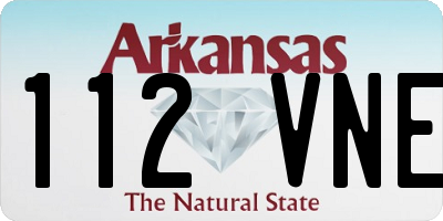 AR license plate 112VNE