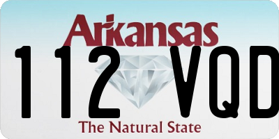 AR license plate 112VQD