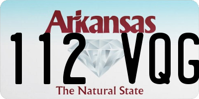 AR license plate 112VQG