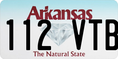 AR license plate 112VTB