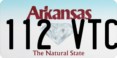 AR license plate 112VTC