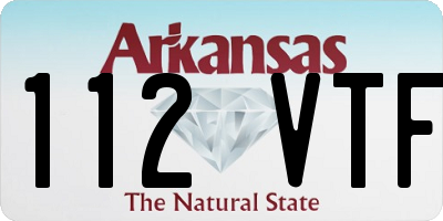 AR license plate 112VTF