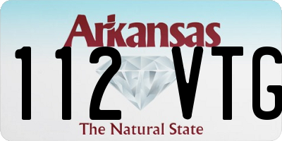 AR license plate 112VTG