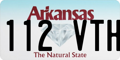 AR license plate 112VTH