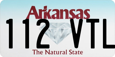 AR license plate 112VTL