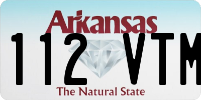 AR license plate 112VTM
