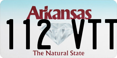 AR license plate 112VTT