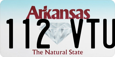 AR license plate 112VTU