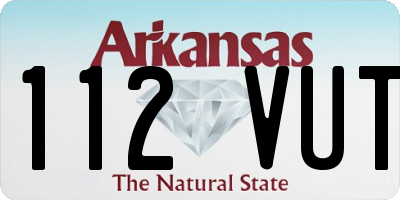 AR license plate 112VUT