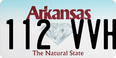 AR license plate 112VVH