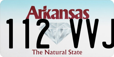 AR license plate 112VVJ