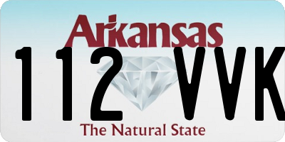 AR license plate 112VVK