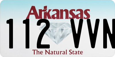 AR license plate 112VVN