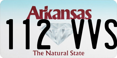 AR license plate 112VVS
