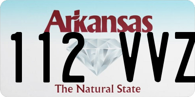 AR license plate 112VVZ