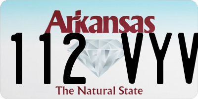 AR license plate 112VYV