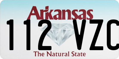 AR license plate 112VZC
