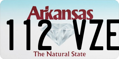 AR license plate 112VZE