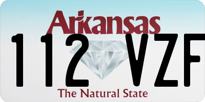 AR license plate 112VZF
